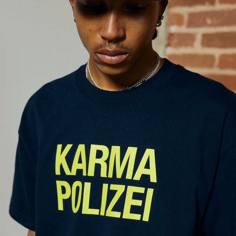 KARMA TEE (NAVY)