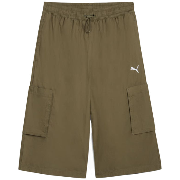 FUTURE.PUMA.ARCHIVE Relaxed Cargo Jorts (Loden Green)