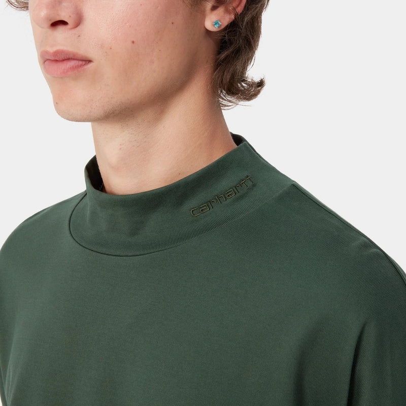 Script Mockneck Tee L/S (Sycamore Tree)