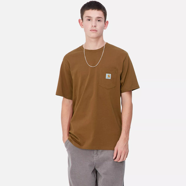 S/S Pocket Tee (Deep H Brown)