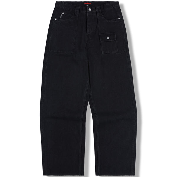 GRIND BAGGY JEANS (BLACK)