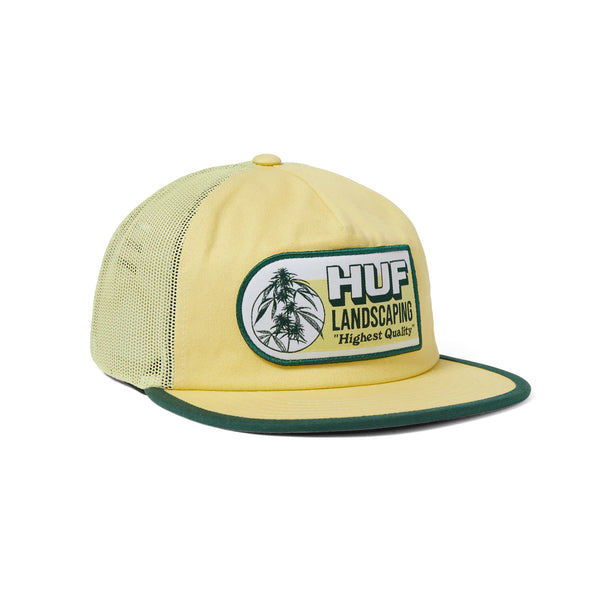 HUF LANDSCAPING TRUCKER (YELLOW)