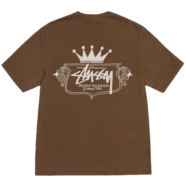 BUILT TO LAST PIGMENT DYED TEE (BROWN)