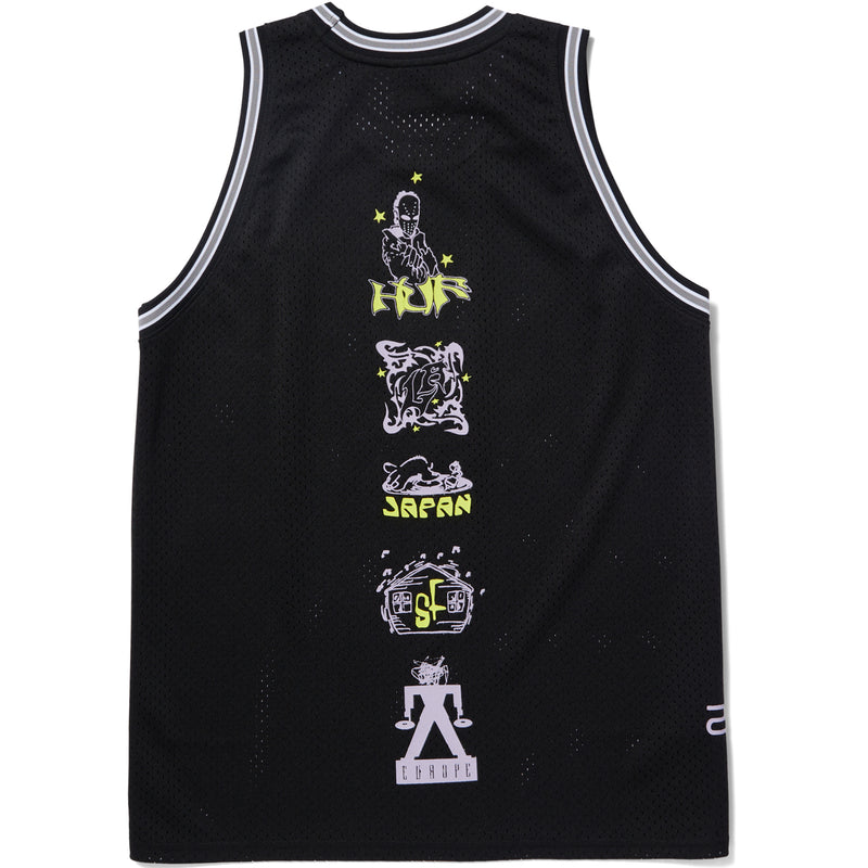 Zine Mesh Basketball Jersey