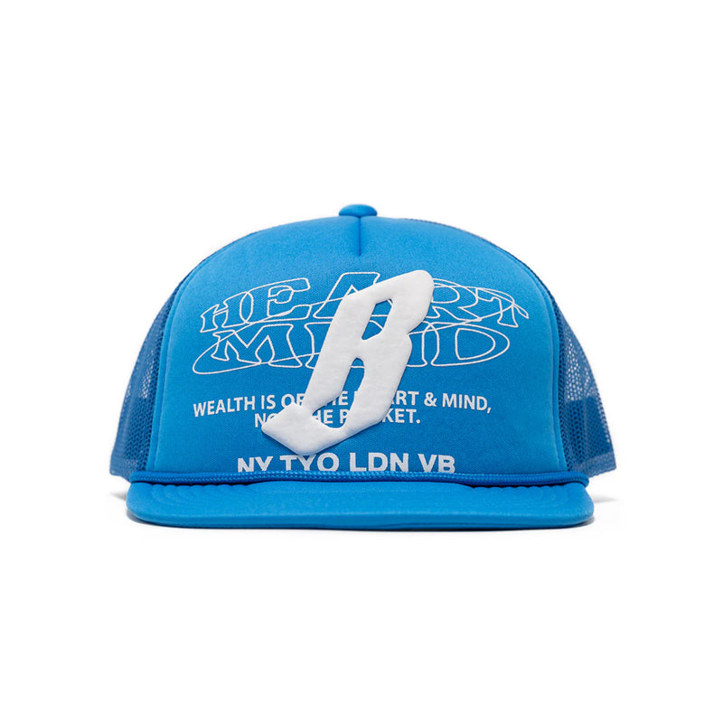 BB Flying B Trucker Hat (Brilliant Blue)