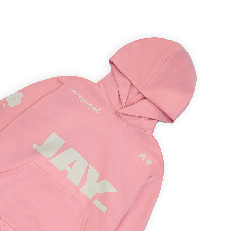 FRIENDS OF MR. WALKING HOODIE (PINK)