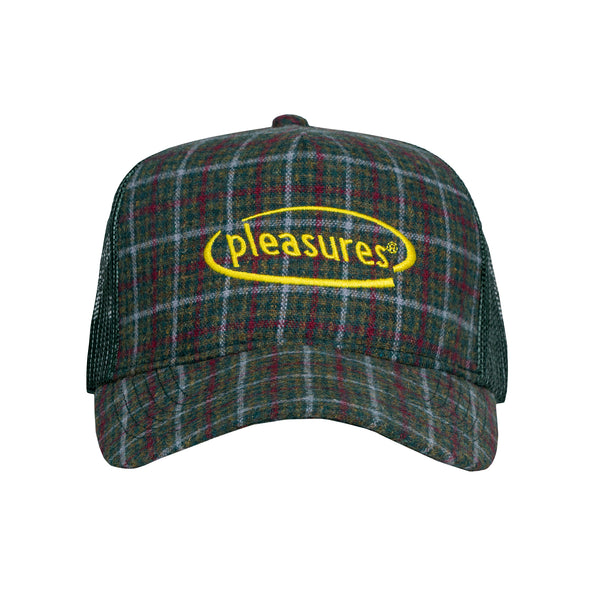 HAPPIER PLAID TRUCKER (GREEN)