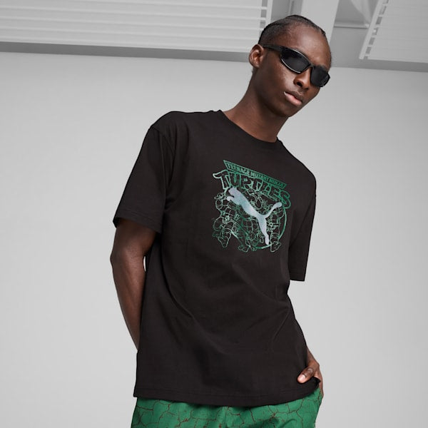 PUMA X TMNT Graphic Tee (Black)