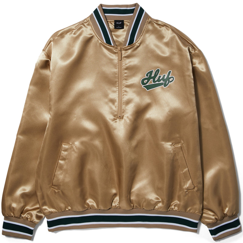 Pop Fly Satin Baseball Jacket