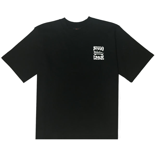 BEST FRIENDS RECORD PLAYER TEE (BLACK)