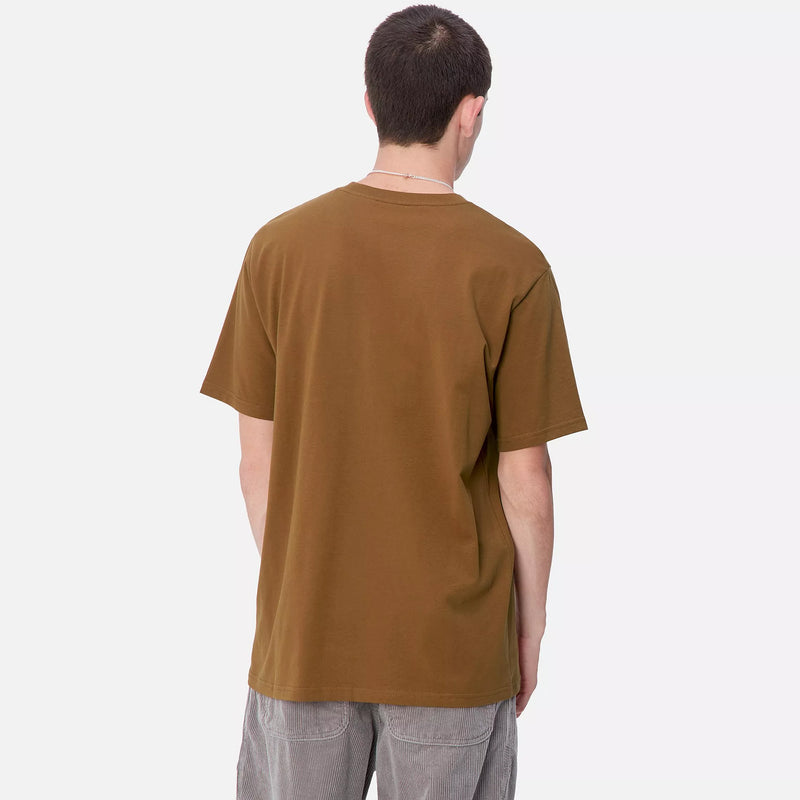 S/S Pocket Tee (Deep H Brown)