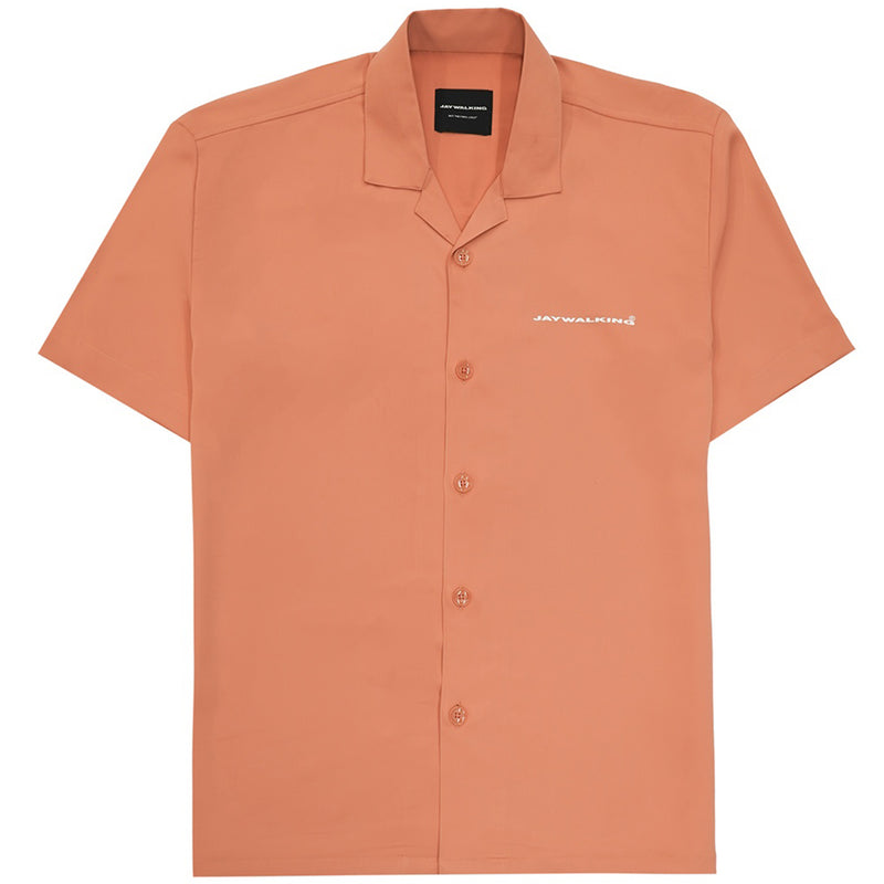 LIGHTWEIGHT BOWLING SHIRT (ORANGE)