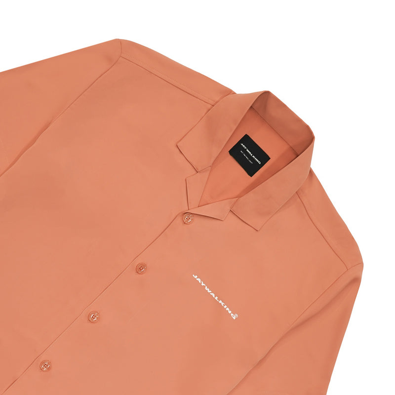 LIGHTWEIGHT BOWLING SHIRT (ORANGE)