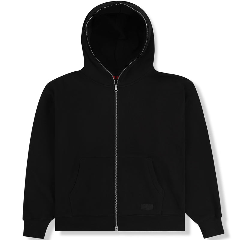 DRAGON ZIP HOODIE (BLACK)