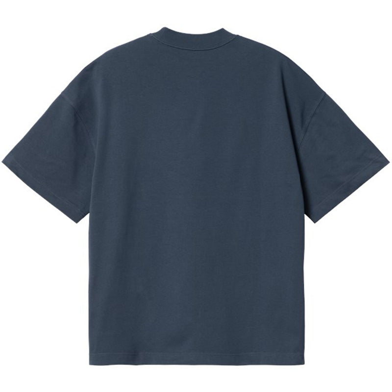 S/S Link Script TEE (BLUE/WHITE)