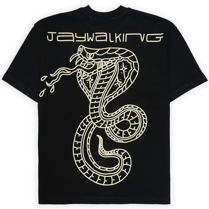 SNAKE TEE (BLACK)