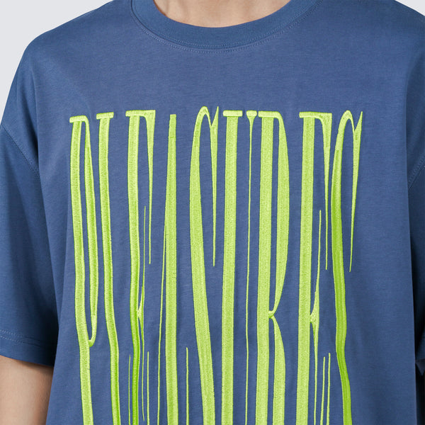 STRETCH HEAVYWEIGHT TEE (BLUE)