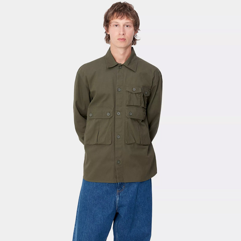 Tracker Shirt L/S (Office Green)