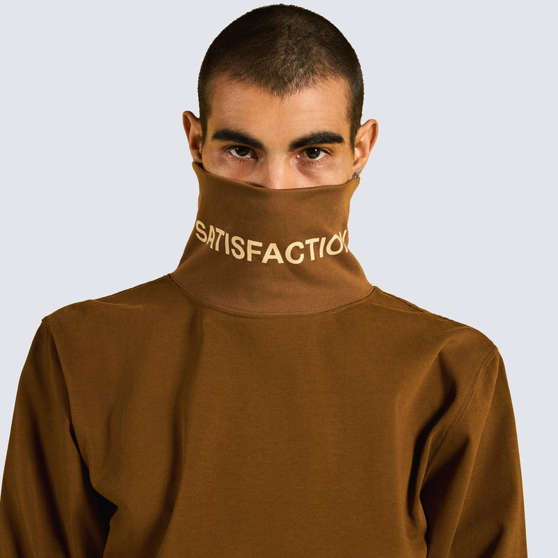 SATISFACTION TURTLENECK (BROWN)