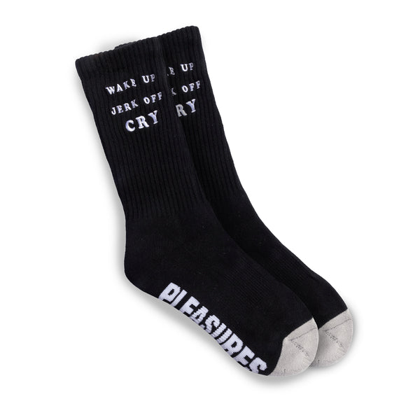 WAKE UP SOCKS (Black)