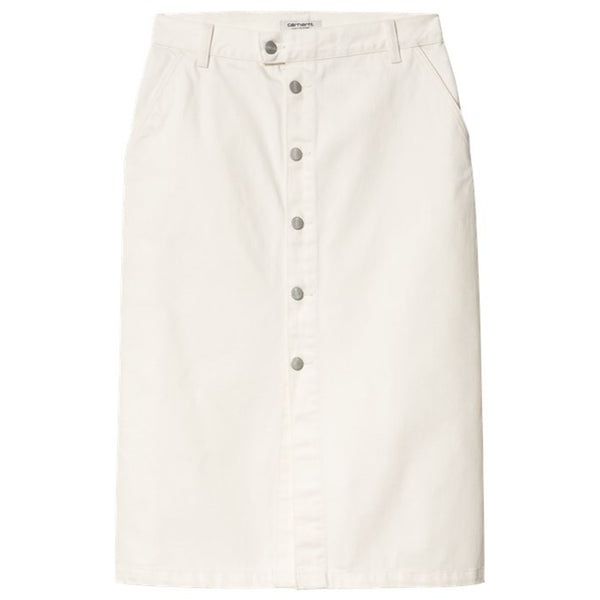 W' COLBY SKIRT (WHITE RINSED Washed)