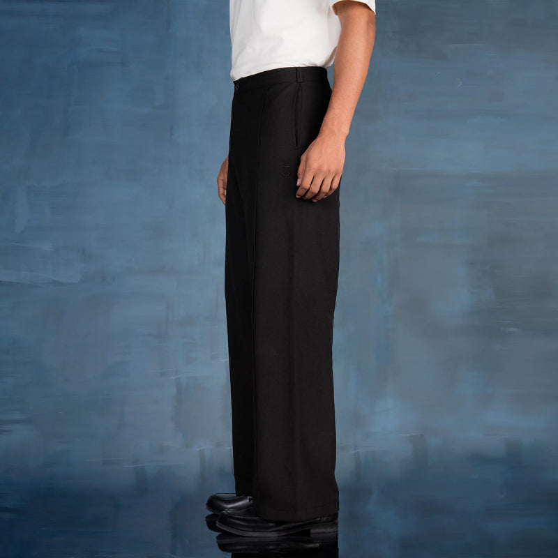 Munich Linen Pants (Black)