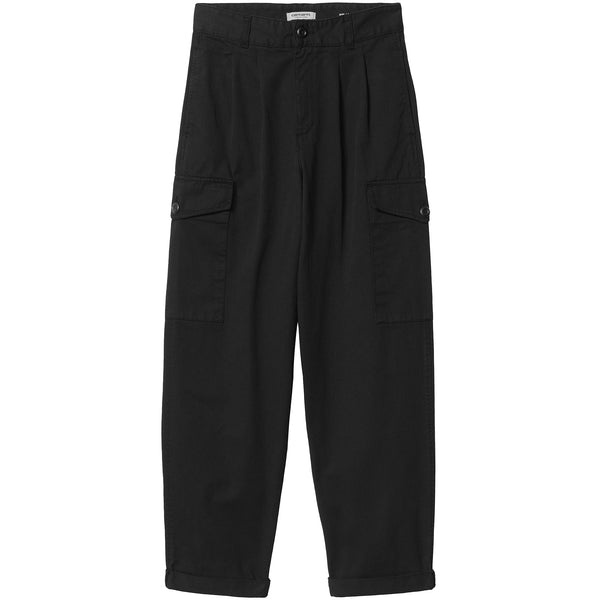 W' COLLINS PANT(BLACK GARMENT DYED)