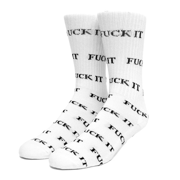 Fuck It Sock (WHITE)