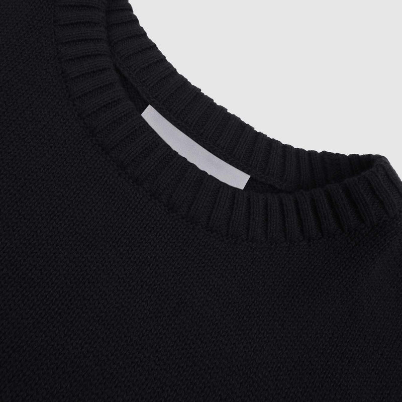 Zodiac Knit Sweater (Black)