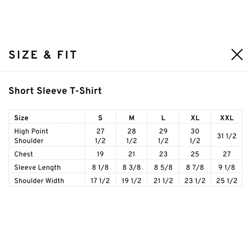 Diagram Drawing 1 S/S Tee