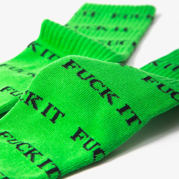 Fuck It Sock (Green)