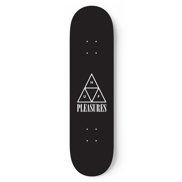 HUF X PLEASURES Gang Control Skate Deck