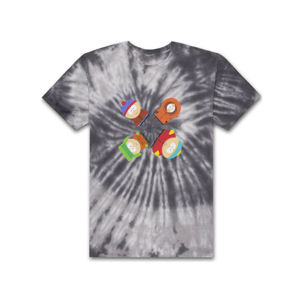 HUF x SOUTH PARK TRIPPY TIE DYE T-SHIRT