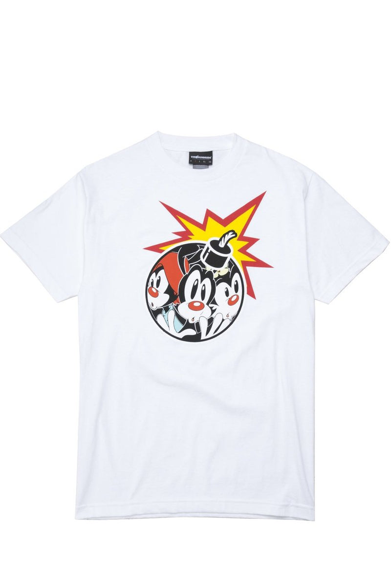 THE HUNDREDS X ANIMANIACS ANIADAM BOMB T-SHIRT