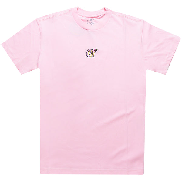 Odd Future Micro Embroidery Tee (Pink)