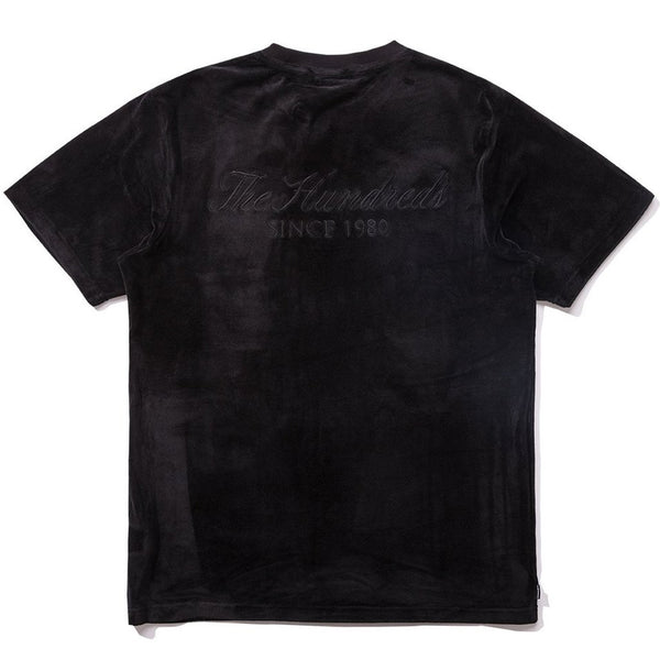 Teller Velour Tee (Black)