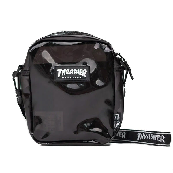 Thrasher Hometown Clear Shoulder Bag (Black)