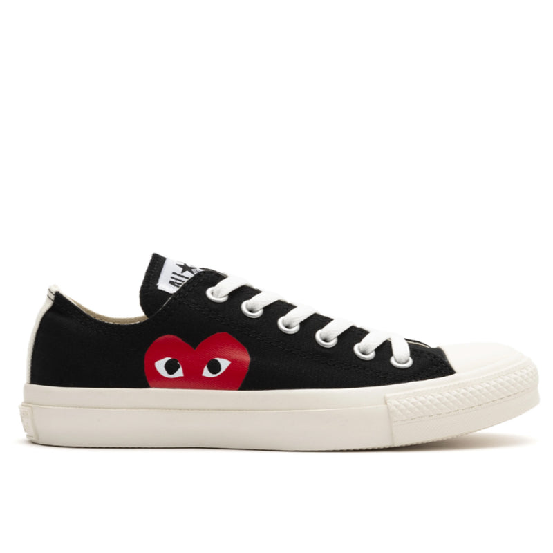 PLAY COMME des GARCONS Converse Allstar Low Black Capsul