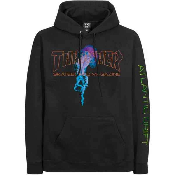 Atlantic Drift Hoodie Black Orange S