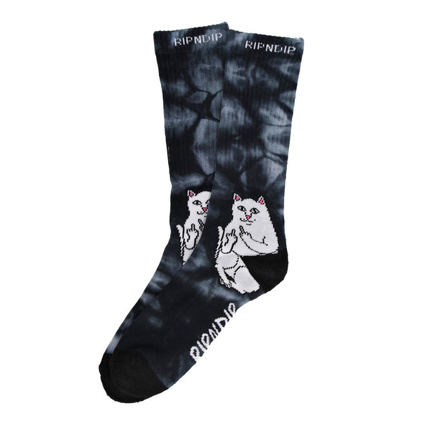 Lord Nermal Socks (Black Lightning)