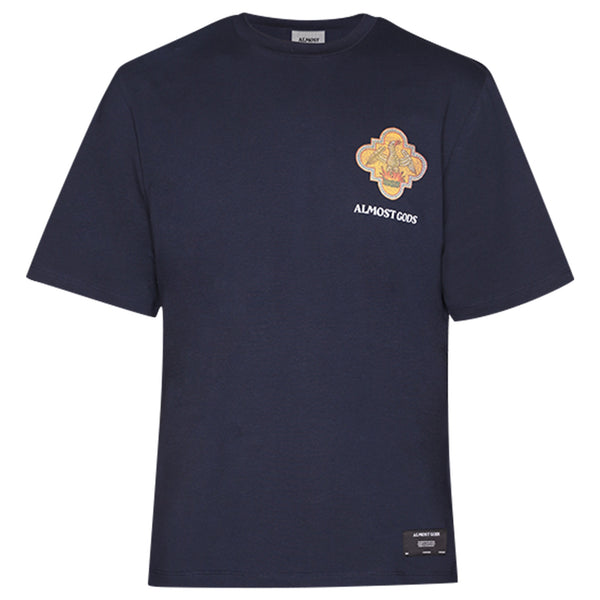 Mosaic Tee (Navy)