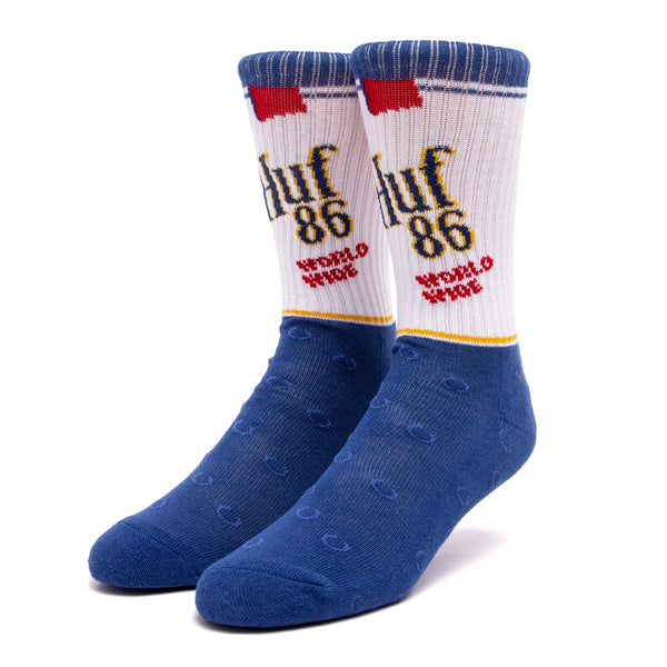 HUF Brown Bag Sock (Blue)