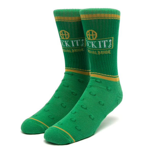 HUF Brown Bag Sock (Green)