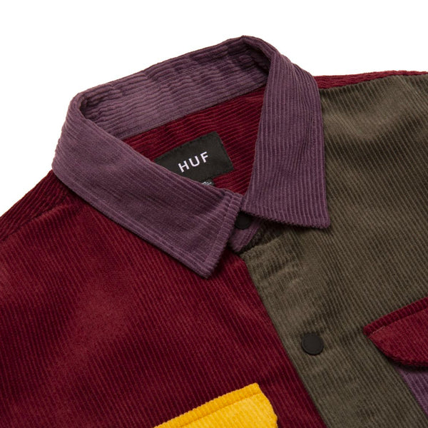 HUF Cord Block LS Overshirt