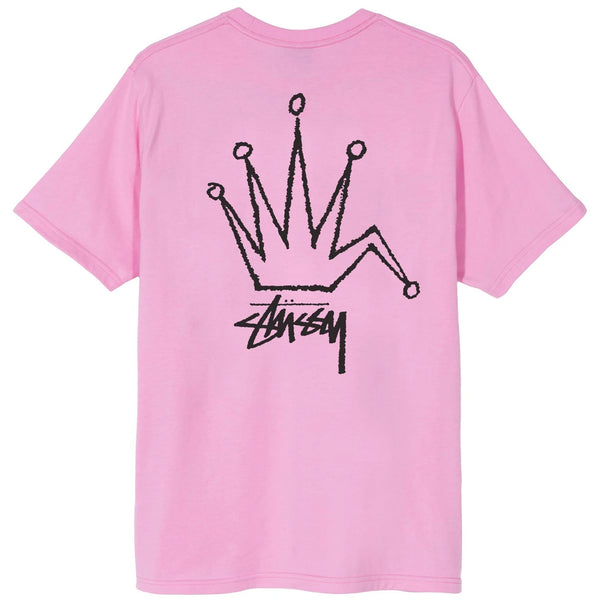 Stussy Old Crown Tee (Pink)