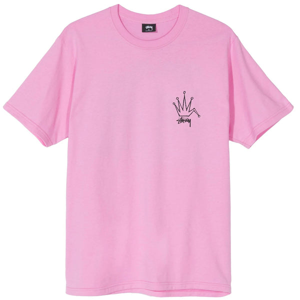 Stussy Old Crown Tee (Pink)