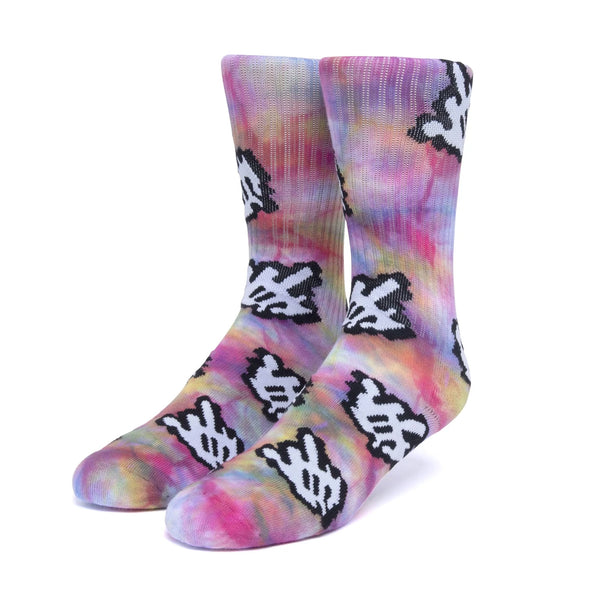 Fuck It Tiedye Cursor Sock