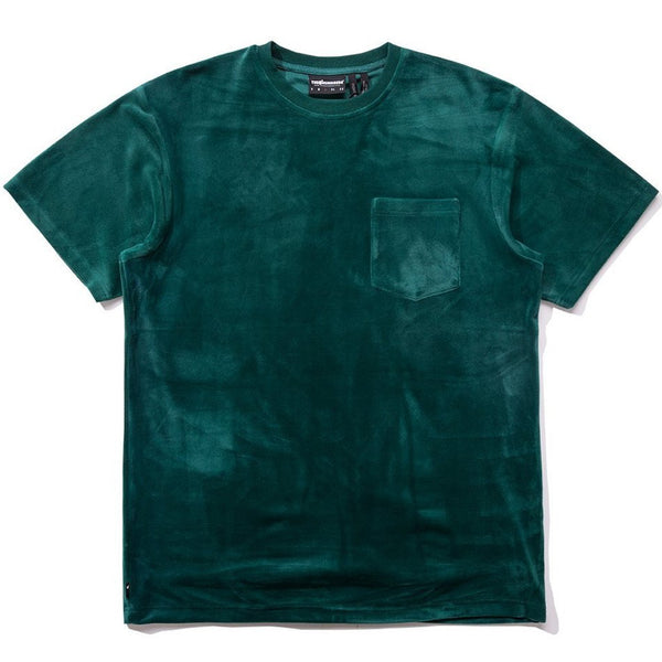 Teller Velour Tee (Hunter Green)