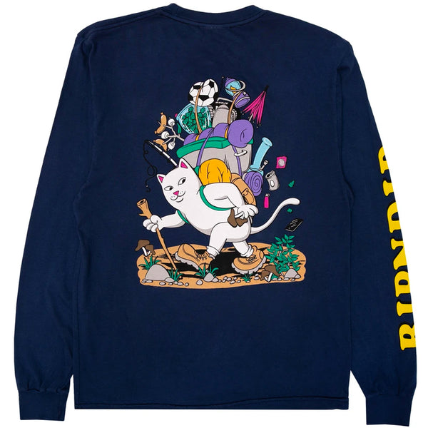 RIPNDIP Hiker Nerm L/S (Navy)