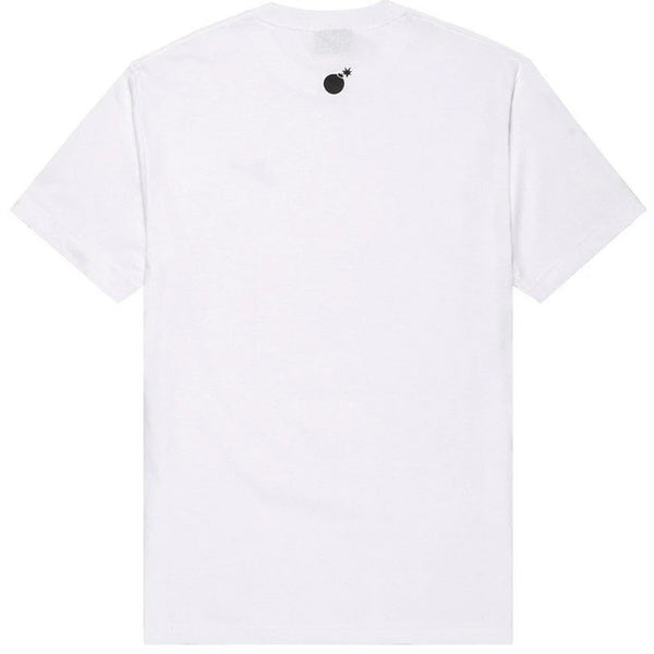 Forever Slant Logo Tee - White